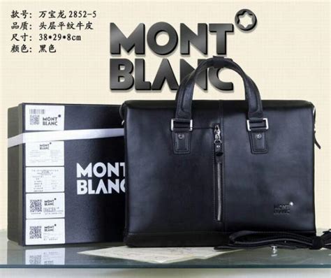 mont blanc mens bag replica|mont blanc briefcase for men.